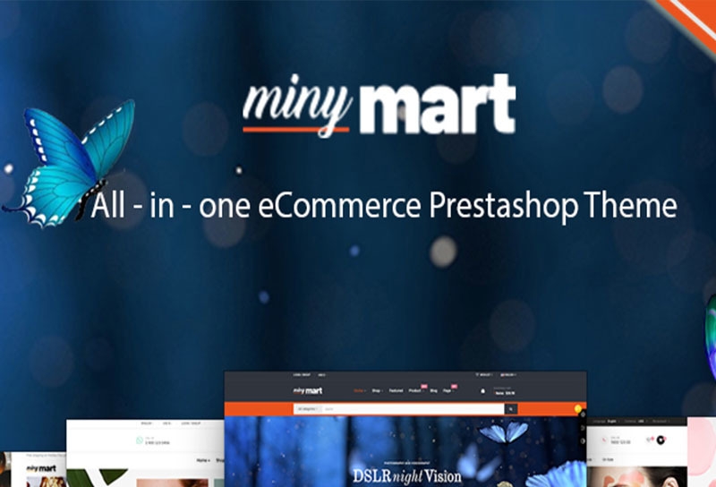 Bootstrap szablon PrestaShop Minymart #86131